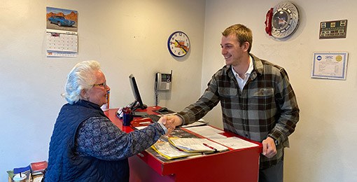 AutoWorks Happy Customer