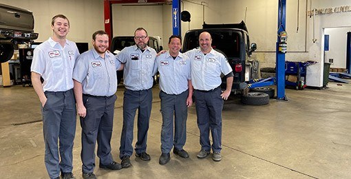 AutoWorks Shop Team Photo